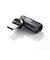 サンワサプライ　USB2.0 Type-Cアダプタ(540度回転・240W・ブラック) ADUSB34CCFBK