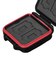 ハクバ　ハードメモリーカードケース SD4(SD/microSDカード用) (レッド) DMC22SD4RD