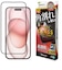 ラスタバナナ　iPhone15 6.1インチ ガラスフィルム 全画面保護 角割れしない3Dソフトフレーム 高光沢 簡単貼り付け治具付き SG3876IP361