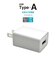 ラスタバナナ　AC充電器 USB Aポート 1A WH ホワイト RACA1A03WH