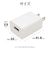 ラスタバナナ　AC充電器 USB Aポート 1A WH ホワイト RACA1A03WH
