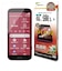 ラスタバナナ　らくらくスマートフォン F-53E ガラスフィルム 高光沢 0.33mm 位置合わせJM付き GP4657F53E