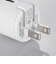 エレコム　スマートフォン用AC充電器 USB-Aメス1ポート 1.0A出力 ホワイトフェイス MPAACU07WF