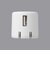エレコム　スマートフォン用AC充電器 USB-Aメス1ポート 1.0A出力 ホワイトフェイス MPAACU07WF
