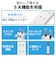 エレコム　電源タップ 1.5m ホワイト [本体部4個口 /独立部1個口] TADR52515WH