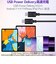 エレコム　USB2.0ケーブル USB Type-C to Type-C 0.1m PD 60W 急速充電 転送 ブラック MPAXCC01PNBK