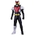 バンダイ　仮面ライダーソフビシリーズ 仮面ライダーキバ キバフォーム KRSKRｷﾊﾞｷﾊﾞﾌｫｰﾑ