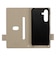 MSソリューションズ　Galaxy S24 薄型・軽量PUレザー手帳ケース 「Twoal W」 ベージュ LN24SG1BLP2BG