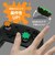 アローン　Switch2用アナログスティックカバー インク グリーン/オレンジ ALGNS2ASCIGO<br>★こちらの商品は人気商品のため、色違い・仕様違い等含め「一家族１台限り」でのご協力をお願いしております。