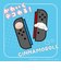 アローン　ゲーム用アナログスティックカバー サンリオキャラクターズ シナモロール ALLONE ALGNS2CA013CN<br>★こちらの商品は人気商品のため、色違い・仕様違い等含め「一家族１台限り」でのご協力をお願いしております。