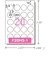 エーワン　プリンタラベル(写真シール) フォト光沢紙(ハガキサイズ･丸型20面･12シート) 29604