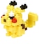 カワダ　ナノブロック NBMC-08 ミニナノ ポケットモンスター でんきタイプ【単品】 NBMC08ﾐﾆﾅﾉPMﾃﾞﾝｷ