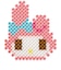 カワダ　パーラービーズ 80-53544 かんたん！キャラビーズセット サンリオキャラクターズ マイメロディ PB8053544ﾏｲﾒﾛﾃﾞｨ