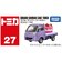 タカラトミー　トミカ No.27 スバル サンバー ケーキカー(箱) NO27ｽﾊﾞﾙｻﾝﾊﾞｰｹｰｷｶｰ