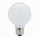 ヤザワ　ボール電球60W形ホワイト 長寿命 φ70 GW100110V57W70LYZ