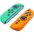 サイバーガジェット　Switch2Joy-Con2用シリコンカバー エメラルド＆オレンジSWJC2ｼﾘｺﾝｶﾊﾞｰEO