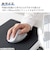 エレコム　Bluetooth マウス 無線 静音 抗菌 5ボタン Mサイズ Windows Mac iPad 等対応 医師監修 EX-G ホワイトMXGM30BBSKCWH