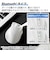 エレコム　Bluetooth マウス 無線 静音 抗菌 5ボタン Mサイズ Windows Mac iPad 等対応 医師監修 EX-G ホワイトMXGM30BBSKCWH