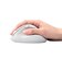 エレコム　Bluetooth マウス 無線 静音 抗菌 5ボタン Mサイズ Windows Mac iPad 等対応 医師監修 EX-G ホワイトMXGM30BBSKCWH