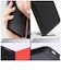 レイアウト　AQUOS R11 / 手帳型レザーケース シンプル マグネット / ブラック/レッドRTAQ26H1ELC1BR