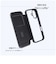 レイアウト　iPhone 17 クリアフリップケース マグネット/ブラックRTP61LCCB