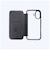 レイアウト　iPhone 17 クリアフリップケース マグネット/ブラックRTP61LCCB