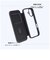 レイアウト　iPhone 17 クリアフリップケース マグネット/ネイビーRTP61LCCN