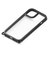 PGA　iPhone 15(6.1インチ) クリアタフケース Premium Style ブラックPG23APT01BK