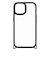 PGA　iPhone 15(6.1インチ) クリアタフケース Premium Style ブラックPG23APT01BK