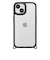 PGA　iPhone 15(6.1インチ) クリアタフケース Premium Style ブラックPG23APT01BK