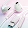PGA　イヤホン インナーイヤー型 Type-C Premium Style [ USB ] オーロラ / ホワイトPGARSEIE2WH1
