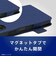 トリニティ　arrows We2後継 ［Smart FlipNote］ 薄型スマートフリップノートケース ネイビーTRAR26WFNSLNV