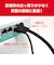 ビックアイデア　LANケーブル Cat6A スリム 10m ［10m / カテゴリー6A / スリム］ ホワイトBIMLC6A1SLM1000W