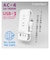 カシムラ　(国内/海外対応)旅行用電源タップAC4 USBA＋C2 PD45W 1m リバーシブルWM33