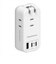 カシムラ　(国内/海外対応)旅行用電源タップ AC3 USBA＋C2 PD45W 自動識別 リバーシブルWM38