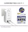 カシムラ　(国内/海外対応)旅行用電源タップ AC3 USBA＋C2 PD45W 自動識別 リバーシブルWM38