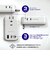 カシムラ　電源タップ 3個口 USBType-C×2 PD65W 最大65W高速充電(国内・海外対応) ［直挿し / 3個口 / 3ポート］YAC073