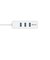 BUFFALO　USBAハブ (Chrome/Mac/Windows11対応) ホワイト ［バスパワー /4ポート /USB 3.2 Gen1対応］BSH4U328U3WH