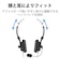 エレコム　ヘッドセット｢φ3.5mm ミニプラグ｣(ブラック)HSHP20TBK