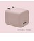 ラスタバナナ　calon AC充電器 Type-Cポート PD20W ［1ポート /USB Power Delivery対応］ スモーキーピンクRACC20W05SPK