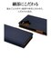 ラスタバナナ　Galaxy A25 5G 薄型手帳サイドマグネットケース 衝撃吸収 ネイビー×ブラウン8714GA25BSMNVB