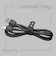 ラスタバナナ　USB-A ⇔ USB-Cケーブル ［充電 / 転送 / 1.0m / USB2.0］ ［USB-A ⇔ USB-C］ チャコールグレーR10CAAC3A07CGRY