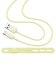 ラスタバナナ　USB-A ⇔ USB-Cケーブル ［充電 / 転送 / 1.0m / USB2.0］ ［USB-A ⇔ USB-C］ ライトイエローR10CAAC3A07LYL