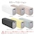 ラスタバナナ　calon 5000mAhモバイルバッテリー A×1 C×1 20W出力 充電表示 トープRLI050C20W04TA