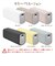 ラスタバナナ　calon 5000mAhモバイルバッテリー A×1 C×1 20W出力 充電表示 スモーキーピンクRLI050C20W04SPK