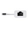 ビックアイデア　有線LANアダプター USB TYPE-C ホワイト BIMLUCU3AW