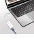 ビックアイデア　有線LANアダプター USB TYPE-C ホワイト BIMLUCU3AW