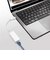 ビックアイデア　有線LANアダプター USB TYPE-A ホワイト BIMLUAU3AW