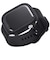 エレコム　アップルウォッチ カバー Apple Watch Series 11 / 10 ［ 46mm ］ ケース 強化ガラス 10H 耐衝撃フレーム 指紋防止 飛散防止 ブラック AW25AFCTSLBK