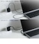 エレコム　USB Type-C ケーブル 両端L字 やわらか 240W USB4 20Gbps PD EPR 4K/60Hz 1m ブラック USB4CLLEY10NBK
